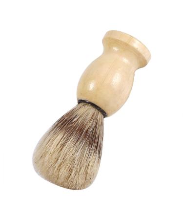 Gientan Shaving Brush for Men | Wooden Handle Facial Hair Shaving Tool | Premium Cosmetic Tool - International Shipping Available - Buy Online on GoSupps.com