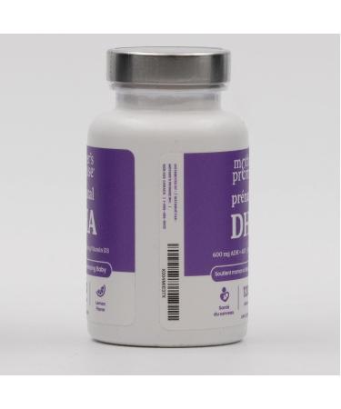 Prenatal DHA for Women 600mg + 400 IU Vitamin D3 | 120 Softgels | Supports Brain Health | Triglyceride Omega 3 Fish Oil DHA Prenatal Vitamins for Pregnancy & Nursing | 300mg per Capsule - Buy Online on GoSupps.com