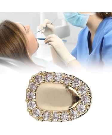 Emoshayoga Gold Diamond Bling Tooth Decoration - Comfortable & Versatile Dental Jewelry for Parties - Buy Online on GoSupps.com