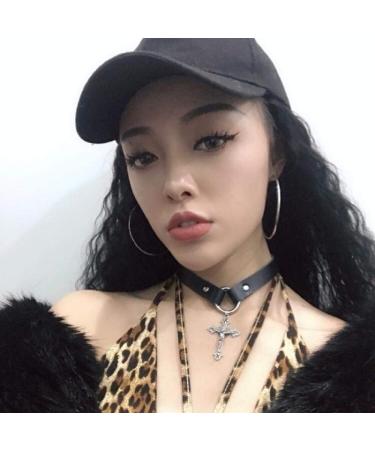 Shop U-Shaped Long Curly Wig - Fluffy Natural Waves & Dark Brown Highlights | Cute & Volumizing eCommerce Hair Solutions - Buy Online on GoSupps.com