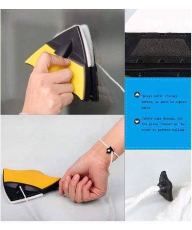Double-Sided Window Cleaner Single-Layer Glass Cleaner Effective for Single Layer Windows with 2-6mm - Buy Online on GoSupps.com