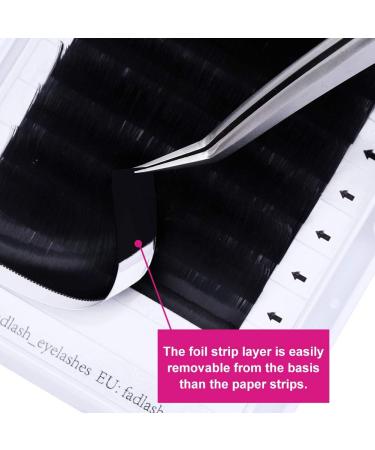 Auto Blooming Fadlash Easy Fan Lashes DD Curl 0.05 13-16mm Mixed Length Russian Volume Eyelash Extensions - Natural Look Self Fanning Lashes - Buy Online on GoSupps.com