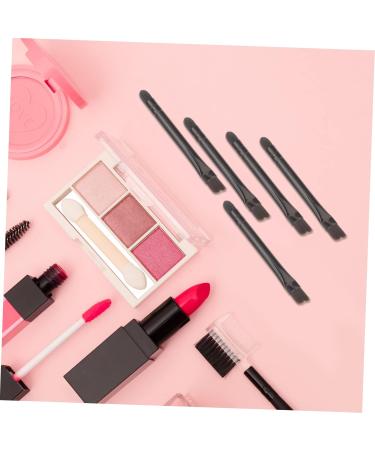 Beavorty Women Eyeshadow Brush 50 Pcs Eye Shadow Brush Eye Shadow Eyeshadow Eye Shadow Applicator Double Sided Lip Eyebrow Angled 5.8X0.7X0.5CMx5pcs Blackx5pcs - Buy Online on GoSupps.com