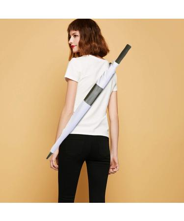 Clear Golf Umbrella 62 Inch - Auto Open Transparent Stick Umbrella for Women Men - Windproof & Waterproof - Includes Sleeve - Pack of 1 - Buy Online on GoSupps.com