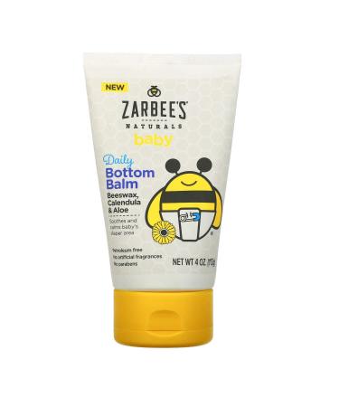 Zarbee's Baby Daily Bottom Balm  4 oz (113 g)