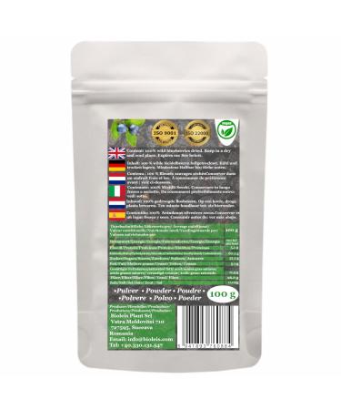 Wild Blueberry Powder 100g | 100% Natural & Unsweetened | Pure Wild Blueberry Fruit Powder - Buy Online on GoSupps.com