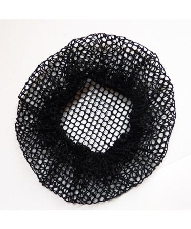 Nilioyul Wide Application Bow Work Hair Clips Snood Net For Stylish And Convenient Cloth Professional Hair Plate Mesh Pocket Two Bows-blue - Buy Online on GoSupps.com