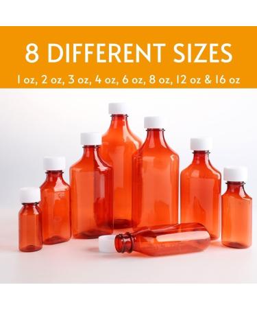 Five Star Supplies 8 oz Oval Medicine Bottles - Child Resistant Caps - Liquid Medicine Storage - 100 ct Green - Buy Online on GoSupps.com