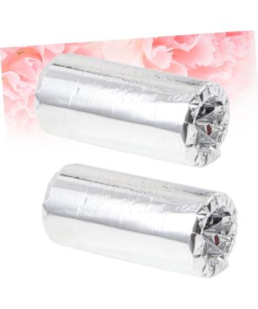 DOITOOL 2 Rolls Nails Kit Salon Foil Paper Nail Tool Paper for Nail Art Metal Nail File Hair Coloring Highlighting Foils Hair Streaking Kit Nail Art Tool Dedicated Tin Foil - Buy Online on GoSupps.com