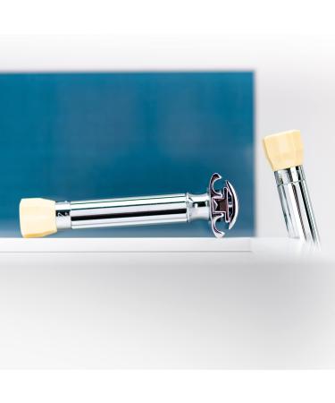 Mercury Adjustable Razor Plane 500C | Classic Chrome Wet Shaving Tool | Premium Zinc & Brass Handmade in Germany - Buy Online on GoSupps.com