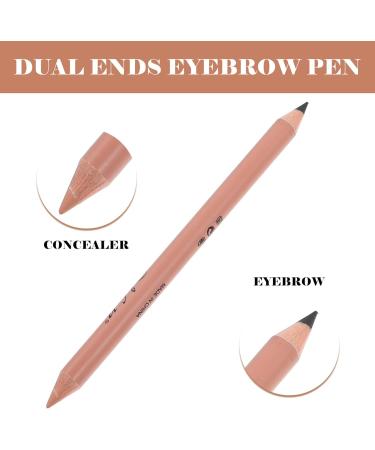 POPETPOP 12pcs Eyebrow Pencils Wood Dual Ends Makeup Pencils Concealer Pencil Women Makeup Tools - Buy Online on GoSupps.com