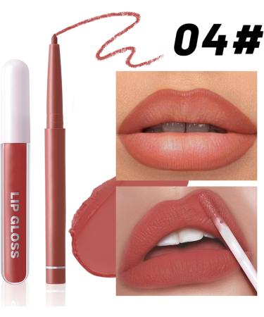  Fmzrbnih Lip pencil and lip liner set: matte lip pencil set liquid lip pencil collection long-lasting and easy-to-apply makeup kit | Color set - Buy Online on GoSupps.com