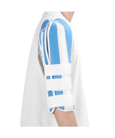 Upper Arm Support Adjustable Humeral Brace Arm Splint Immobilizer for Fracture Recovery (L)