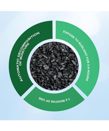 Anulely Charcoal Odor Absorber - Fresh Air Purification & Moisture Control for Home Living Room Bedroom & Wardrobe - Buy Online on GoSupps.com