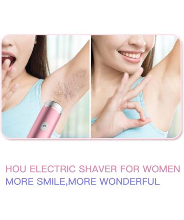 Painless & Wireless Electric Facial Hair Remover for Women - Rechargeable Trimmer for Cheeks, Chin, Upper Lip, Arms, Legs - Rosegold - Buy Online on GoSupps.com