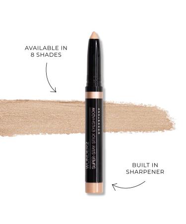 WUNDERBROW Super-Stay Stick Eyeshadow Makeup Pencil in Sandstorm - Cruelty-Free | Long-Lasting Eye Makeup - Buy Online on GoSupps.com
