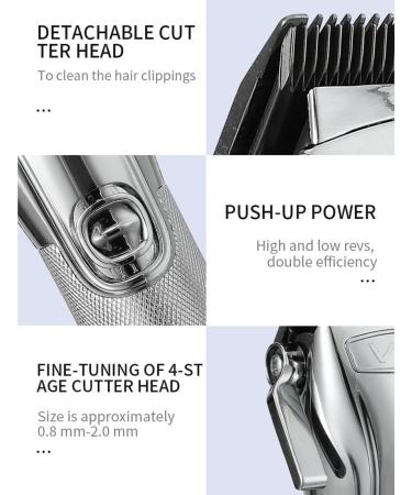 Premium Gold Hair Clippers - Full Metal LCD Display Electric Hair Clipper for Bald Cuts | International Shipping - Buy Online on GoSupps.com