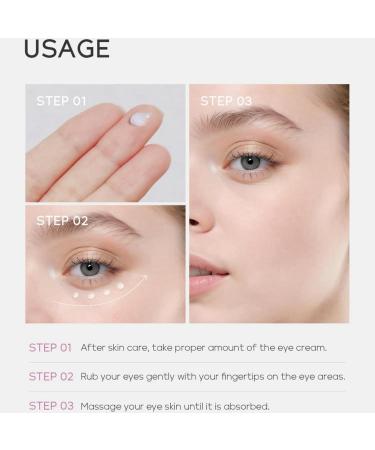 17ml Snail Peptide Energetic Eye Roll-On Firming Eye Cream Eye Cream for Dark Circles and Puffy Eyes Anti Wrinkle Eye Cream Under Eye Cream Eye Cream Anti Aging Puffy Eyes Instant Eye Bag Removal - Buy Online on GoSupps.com