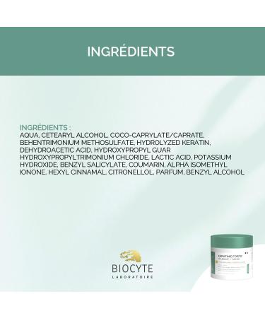 BIOCYTE Keratin Forte Masque - Strength and Shine Hair Mask - Keratin Based - Repairs and Nourishes Damaged Hair - 150 ml - Buy Online on GoSupps.com
