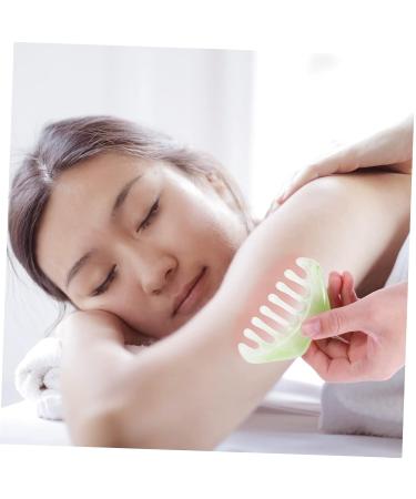 Magiclulu 15 STK Massage Comb Set - Gua Sha Head Skin Massager for Hair Circulation | Men's Beauty Tool - Promote Healthy Scalp & Relaxation - Buy Online on GoSupps.com