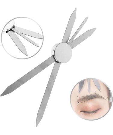 DOITOOL Microblading Ruler 1pc Balance Ruler Eyebrow Makeup Template Girl Eyebrow Measuring Tool Portable Travel Compass - Buy Online on GoSupps.com