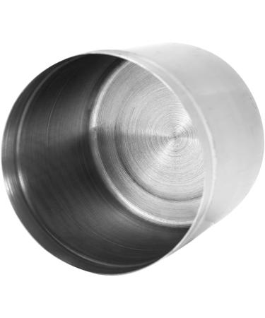 Stainless Steel Disinfection Jar with Tweezers(9cm) - Buy Online on GoSupps.com