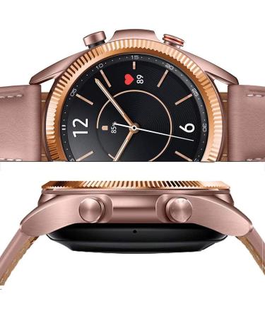 Abanen Watch Bezel for Samsung Galaxy Watch 3 41mm Polished Stainless Steel Sculptured Gear Adhesive Cover Anti-Scratch Protection Sticker Ring for Galaxy Watch 3 41mm (Rose Gold) - Buy Online on GoSupps.com