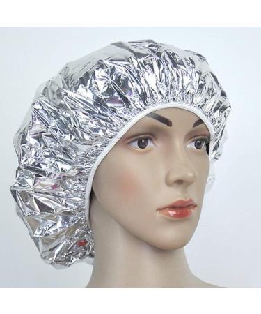 Beaupretty 6Pcs Hair Care Cap Treatment Spa Deep Conditioning Aluminum Foil Heat Insulation - Professional Hairdressing Tool for Salon & Home Spa - Buy Online on GoSupps.com
