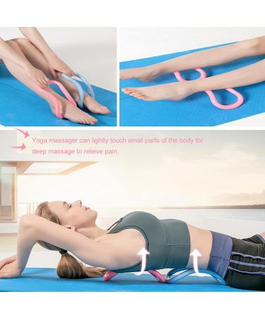 Buy Forreen Fascia Stretching Ring - 3 Piece Yoga & Pilates Fitness Circles for Full Body Toning - Pink Blue Purple - Buy Online on GoSupps.com