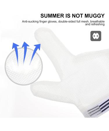 Stop Thumb Sucking Finger Gloves for Babies | Infant Thumb Protector - Mesh Fabric No Scratch 20x7.5cm - Buy Online on GoSupps.com