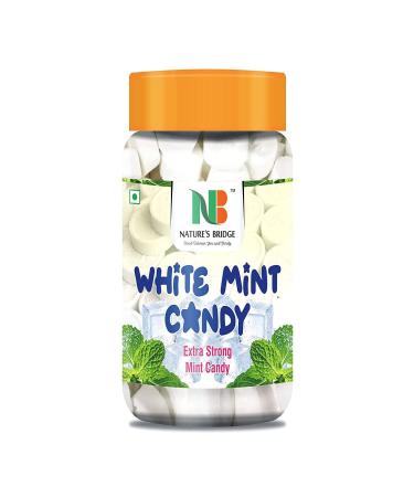 Nature's Bridge Pudina Candy | Mint Candy | Strong Mint Flavored Candy | Pudina Goli - 200 Gm Jar Pack_Packing May Vary