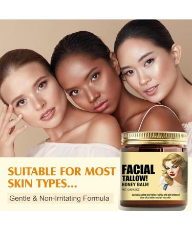 Crema de Cebo De Res Para La Cara Natural Organic the Whipped Tallow Honey Balm Cebo de Res Para la Cara Contains Coconut Unisex Body Lotion (120G Crema Cebo De Res Original Beef Tallow for Face) 120g 4 Fl Oz (Pack of 1) - Buy Online on GoSupps.com