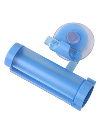 Toothpaste Squeezer Dispenser Tooth Paste Holder Plastic Rolling Tube Toothpaste Squeezer Toothpaste Seat Holder Stand Rotate Toothpaste Dispenser for Bathroom