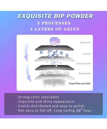 Dip Powder Clear Pink Color  2 Ounce/ 56 Gram  AMAZDIP Dipping Powder Nail System for French Nail Art Design Salon/DIY at Home 02-Crystal Pink - Buy Online on GoSupps.com