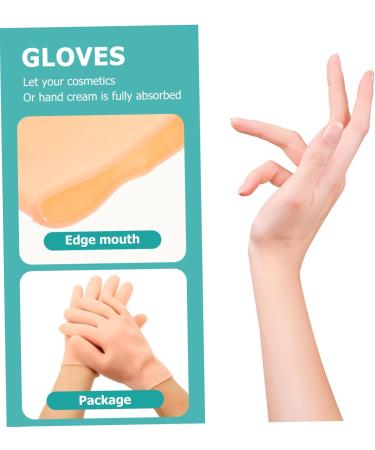 DOITOOL 2 Pairs Moisturizing Gloves Hand Softening Gloves Moisture Gel Gloves Dry Hand Gloves Cracked Gel Gloves Sleeping Gloves Moisture Gloves for Dry Hands Spa Sebs Miss Anti Wrinkle - Buy Online on GoSupps.com