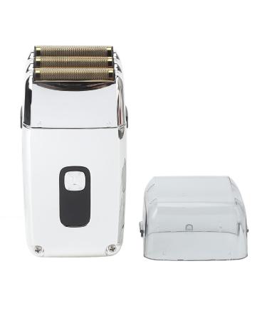 Electric Hair Clipper Rechargeable Powerful LED Display Hair Cutting Trimmer with 3 Foil Head for Heads Longer Beards