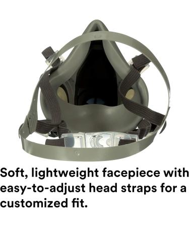 3M 6200/07025 Half Facepiece Respirator Medium - 1 Count - Buy Online on GoSupps.com