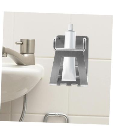 Zerodeko 5-Piece Steel Cup Stand Organizer - Shower-Mounted Toothbrush & Nail-Free Cabinet Holder - Dorm Bathroom Storage Solution (8.3x7.2x5.5cm) - Buy Online on GoSupps.com