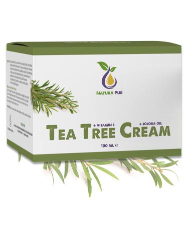 Organic Tea Tree Oil Cream 100 ml Vegan