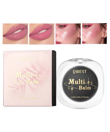 Blush for Black Women Waterproof Black Cream Cheek Blush Long-Lasting Nude Makeup Non-Greasy Cheek and Lip Blush Tint for All Skin Tones