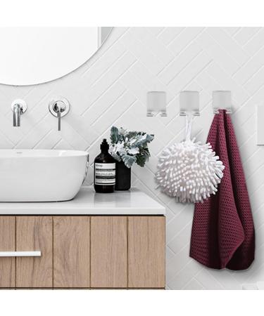 YISIFEINUO 5 Pack Razor Holder Hooks - Self-Adhesive Stainless Steel Storage Hooks for Bathroom & Kitchen | Durable Shower Hooks - Buy Online on GoSupps.com