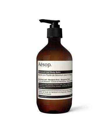 Aesop Geranium Leaf Body Balm | 500mL/16.67oz | Paraben  Cruelty-free & Vegan 16.67 Fl Oz (Pack of 1) - Buy Online on GoSupps.com