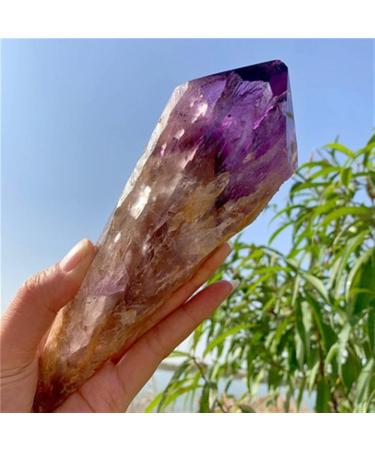 Natural 1pc Natural Amethyst Scepter Backbone Rough Stone raw ore Wool Specimen ningxiao - Buy Online on GoSupps.com
