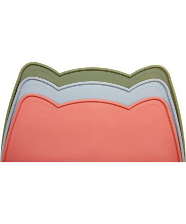 Ohmo Non-Slip Bowl Pad for Small Dogs & Cats | Waterproof Silicone Feed Mat 52x30cm - Buy Online on GoSupps.com
