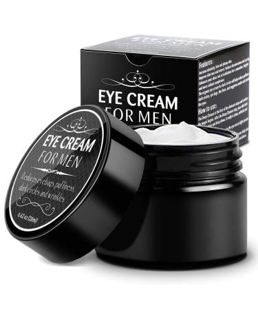 Eye Cream for Men-Kinbeau Eye Cream for Men,Anti-Aging Eye Cream,Total Eye Balm To Reduce Puffiness, Wrinkles, Dark Circles and Under Eye Bags (Black)