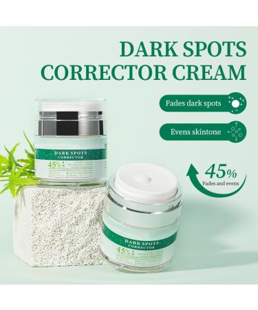 Go Ho Dark Spots Corrector - Vitamin C & B5 Skin Whitening Cream for Body & Intimate Areas Dark Spot Remover for Face - 1.7oz - Buy Online on GoSupps.com