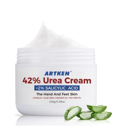 42% Urea Cream for Feet - Callus Remover for Feet - Foot Cream for Dry Cracked Heels and Feet - Urea Foot Cream - Soften Skin Texture & Gently Exfoliating - Foot Care - Foot Cream for Very Dry Feet