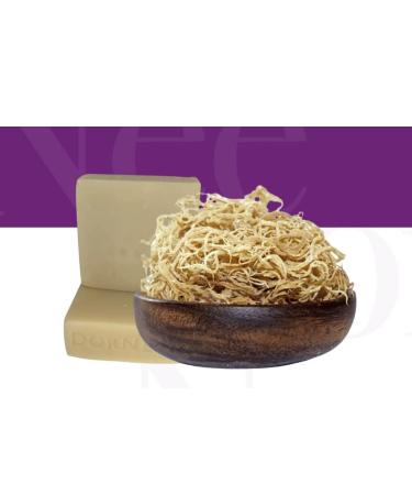 DorNee Sea Moss Facial Bar for Sensitive Skin | Natural Wildcrafted Sea Moss & Collagen | Essential Oil Blend - 5.5 oz - Buy Online on GoSupps.com