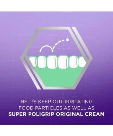 Super Poligrip Comfort Seal Denture Adhesive Strips - 40 Count | Best International Shipping - Buy Online on GoSupps.com