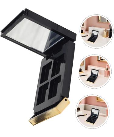 FRCOLOR 4grilles Palette de Fards Paupi res Vide avec Miroir et Compartiments Organisateur de Maquillage Portable pour Voyages et Quotidien - Buy Online on GoSupps.com